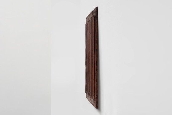 Image 1 of 16th Century oak carved Gothic Panel, Belgium