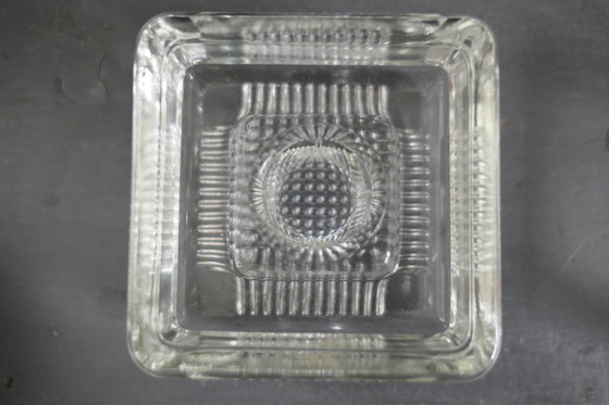 Image 1 of Vintage Bohemia glass candlestick 2 x Czechoslovakia