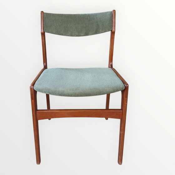 Image 1 of 6 chaises de salle à manger vintage Erik Buch