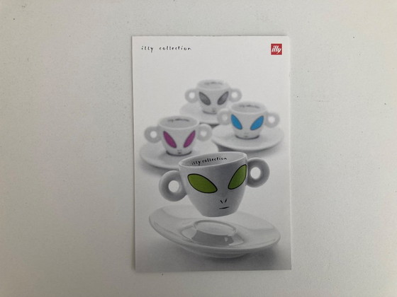 Image 1 of illy collection - 2001 - espresso cups - David Byrne - Alien cups.
