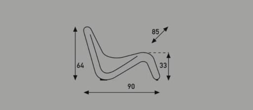 Vintage Artifort F577 Zungenstuhl – Pierre Paulin (1967)