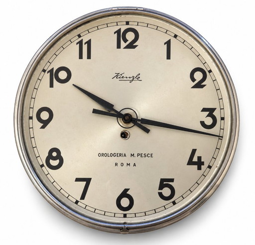 Kienzle Wanduhr 1950er Jahre Ø 32 Cmi