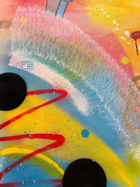 Image 1 of Matias MACHADO - Sunygital - Artist canvas