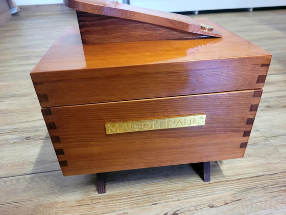 Caja de madera exclusiva para lustrar zapatos de Maison Paul – excelente estado – Magis, Objetos decorativos (photo 6 of 14)