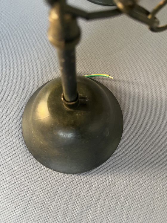 Image 1 of Paar venezianischer mundgeblasener Glaslampen