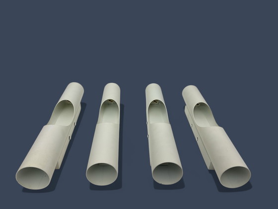 Image 1 of 4x Linea Verdace - Wall lamp - Tubetto - White (Metal)