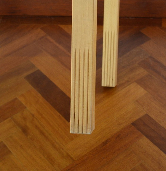 Image 1 of Modulaire beuken eettafel 70x70 door Bernard Vuarnesson 