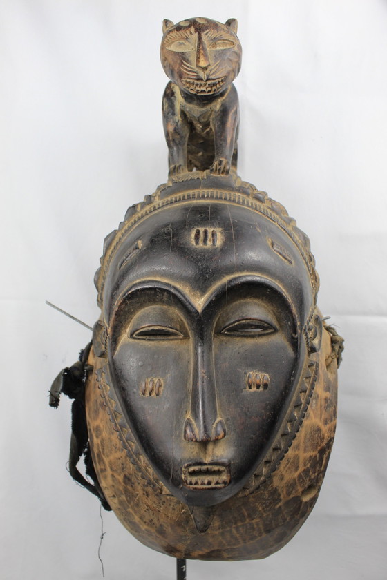Masque Africain Baoulé – Sculptures, Wood (photo 9 of 10)