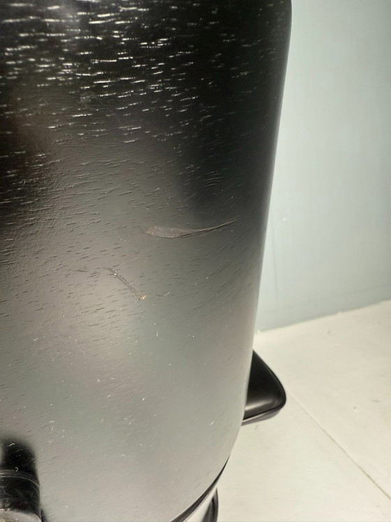 Image 1 of Poltrona Eames Lounge completamente nera di Herman Miller, anni '70