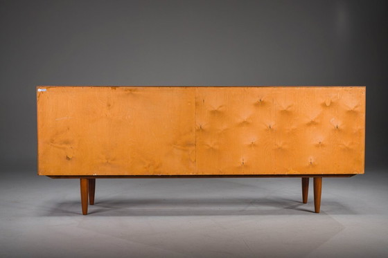 Image 1 of Vintage Deens Teakhouten dressoir van Axel Christiansen voor Aco Møbler, jaren 60