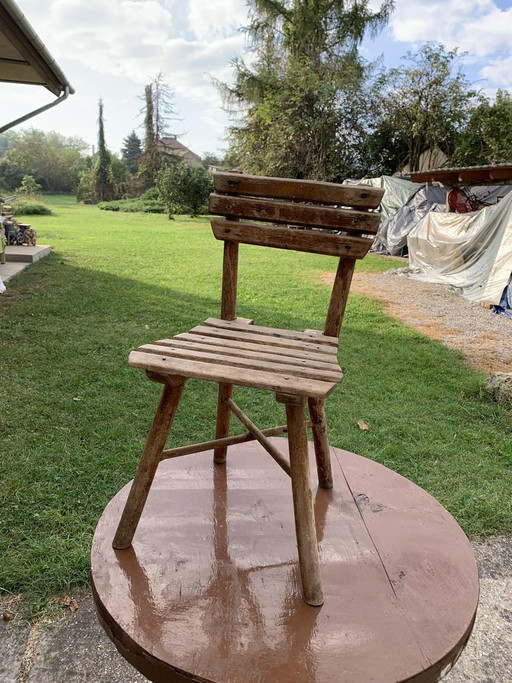 Petit fauteuil d'appoint hongrois