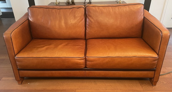 Image 1 of Banco Ágora Cuero Tabaco /1004