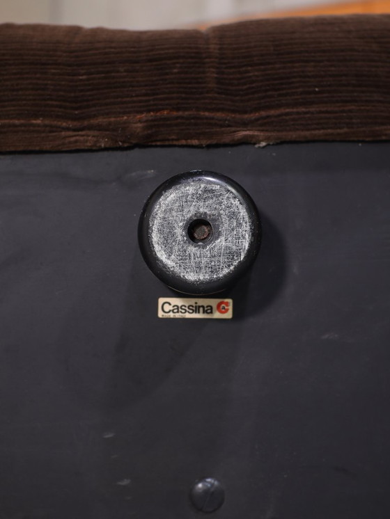 Image 1 of Soriana 2-seater sofa Cassina brown Italy 1970s