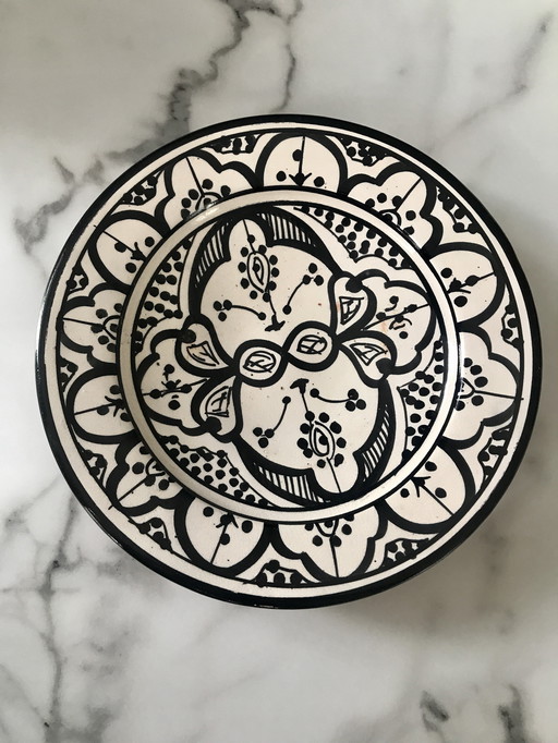 Keramikteller Orientalisch Safi Marokko