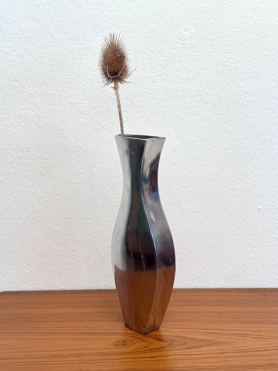 Image 1 of Vintage aluminium ‘lady’ vase