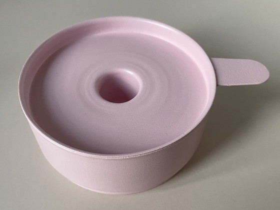 Image 1 of IKEA - Tre candelieri impilabili in metallo nei colori pastello degli anni '90: rari!