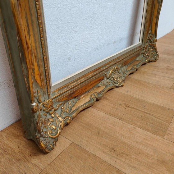 Grand Cadre Ancien Brocante Rococo Baroque pour Tableau – Wood, Vintage (photo 13 of 16)
