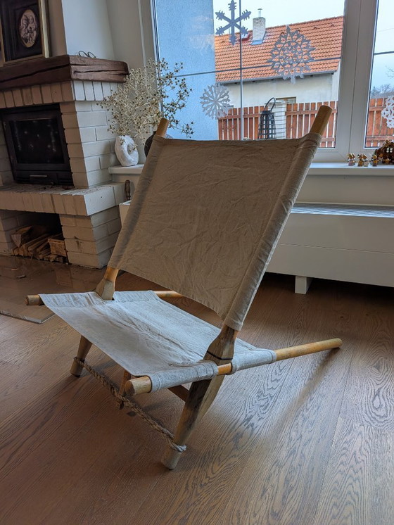 Image 1 of Juego de cuatro sillones "Saw" de Ole Gjerløv-Knudsen para Cado, Dinamarca, 1958-1960