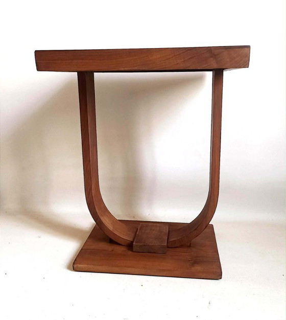 Image 1 of Art Deco side table, 56 cm high