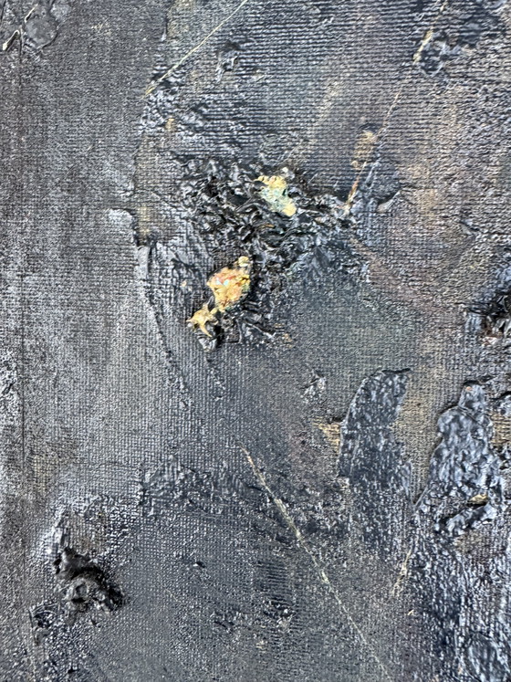 Image 1 of Expressionist still life painting from the 1960s