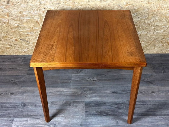 Image 1 of 60's 70's Teak Dining Table Table de salle à manger Par Burchardt-Nielsen Made In Denmark
