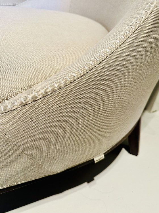 Ensemble Maxalto Febo en lilas très clair par Antonio Citterio – Fauteuils, Wood, Textile (photo 5 of 15)