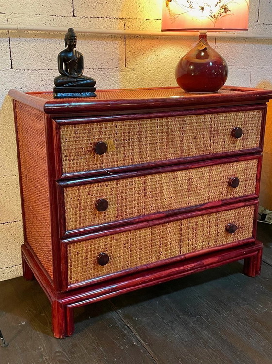 Image 1 of Vintage Maugrion chest of drawers from the 1980s