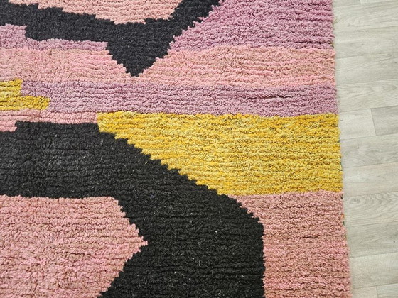 Traditioneel kleurrijk wollen motordeken, formaat 1,5/3,5 m – Aime Té, Vloerkleden en tapijten, Wool (photo 2 of 8)