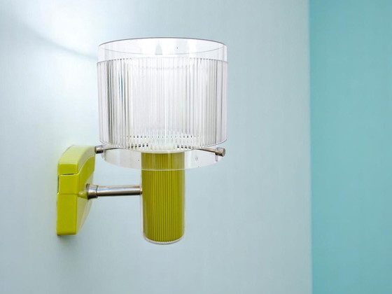 Image 1 of Lampada da parete verde Mid Century Modern