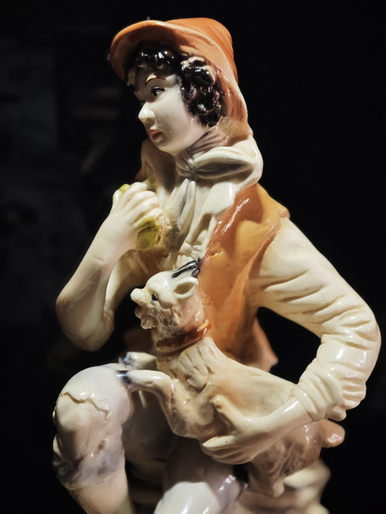 Shepherd and his kid – Sculpture, Ceramic (photo 8 of 9)
