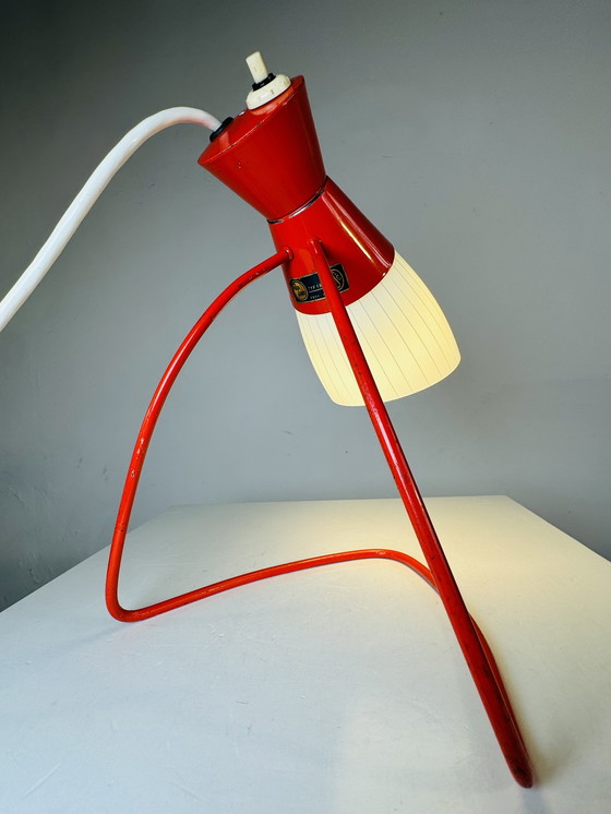 Image 1 of MODELL 1621 TISCHLAMPE VON JOSEF HURKA FÜR NAPAKO, TSCHECHOSLOWAKEI, 1950er Jahre