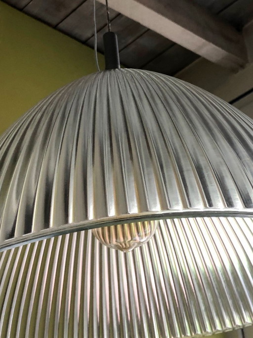 • Lucitalia Milano – 'Stresa-G' Large Glass Pendant Lamp – Shigeaki Asahara – 1980s