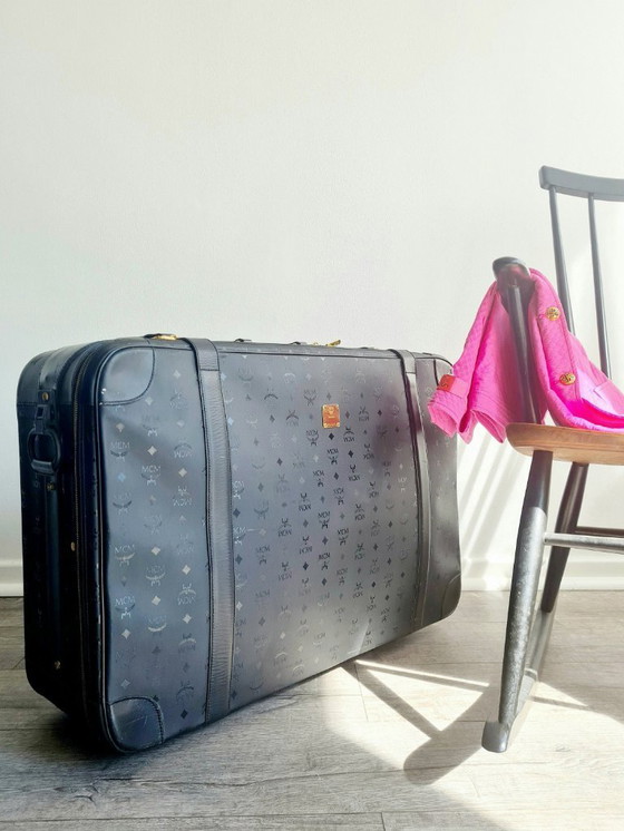 Image 1 of MCM Monogramm Koffer Design Michael Cromer München schwarz