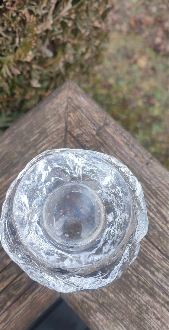 Image 1 of Portavelas “Bola de nieve” Kosta Boda diseño Ann Wolff 1973  