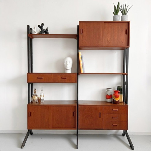 Mid - Century Danish design wall unit vintage 1960's