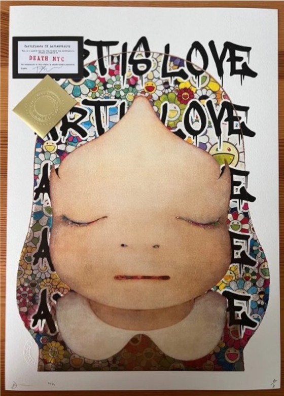 Image 1 of Set 2 - DEATH NYC - Murakami Nara Girl