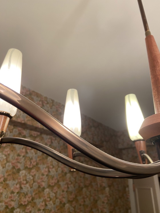 Image 1 of Lámpara colgante moderna danesa de mediados de siglo