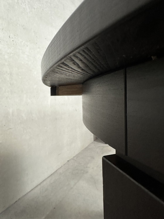 Image 1 of Adjustable vintage dining table (round/oval) - 1970s