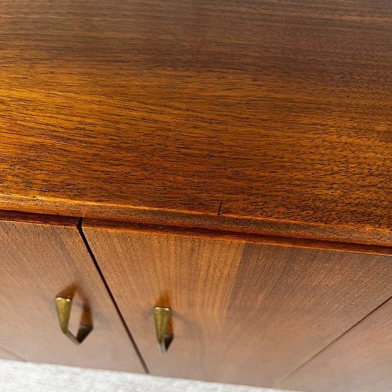 Lowboard aus Teakfurnier, 1960/70, Midcentury Modern – Highboards, Wood, Vintage (photo 15 of 17)
