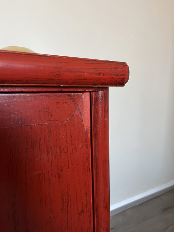 Image 1 of Mobile da sposa cinese rosso vintage