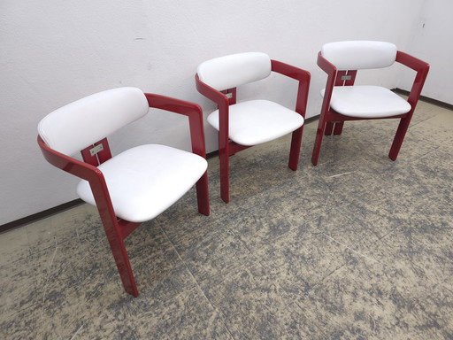 Pozzi Pamplona Stoelen Designerstoelen Lederen stoel Design