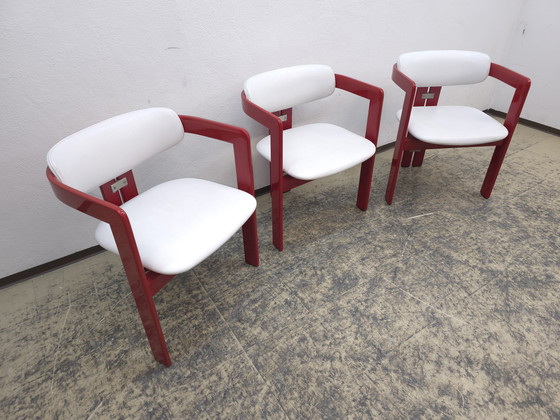 Image 1 of Pozzi Pamplona Stoelen Designerstoelen Lederen stoel Design