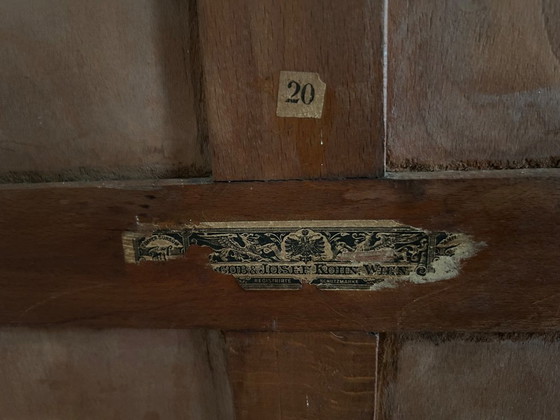 Image 1 of Antique Art Deco bentwood Wardrobe J&J Kohn