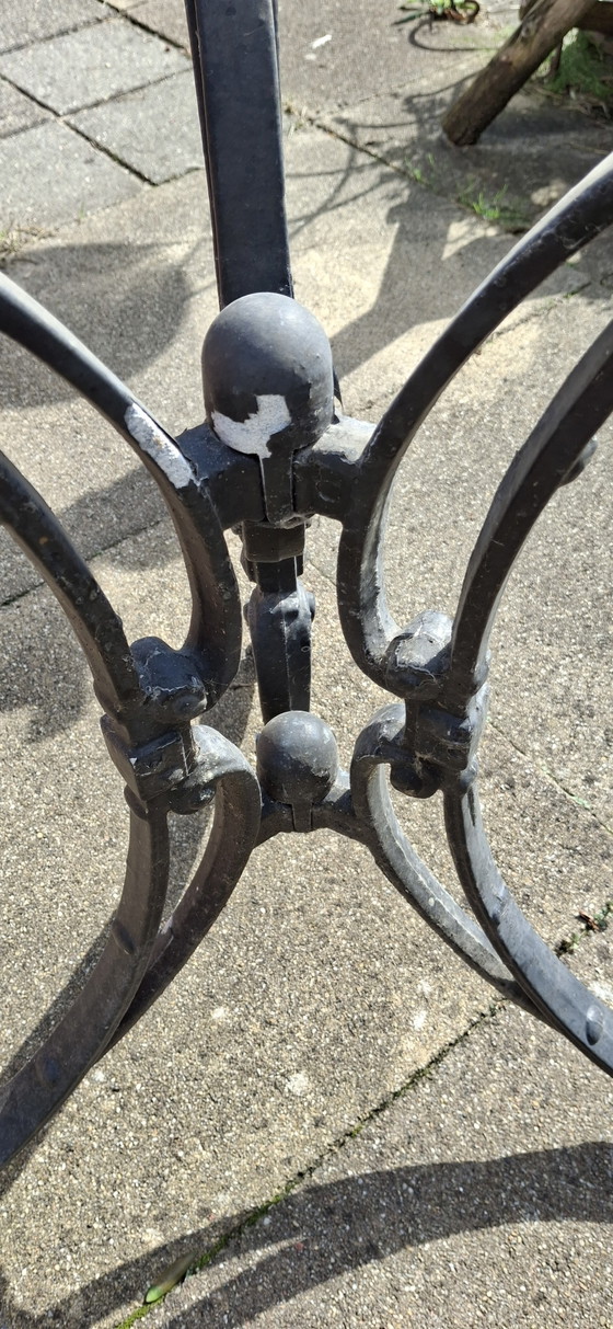 2x Gietijzeren Onderstel Voor 1 Of 2 Tafels. – Tuintafels, Cast Iron (photo 6 of 7)