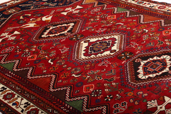 Image 1 of Perserteppich Klassische Schönheit - Shiraz/Normaden Teppich - Handgeknüpft 279 x 182 cm Nr. 459849