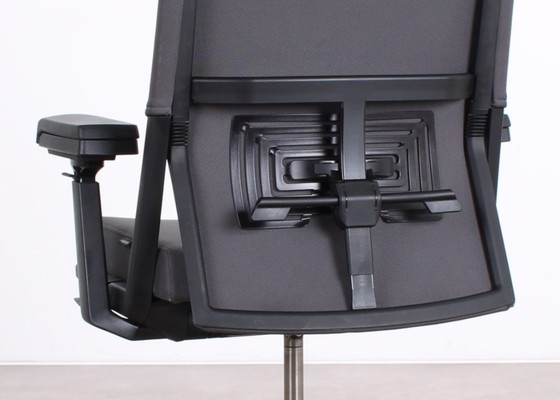 Image 1 of Haworth Comforto 5975 office chair dark gray