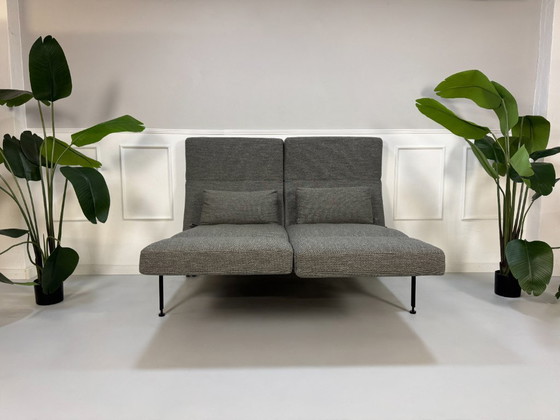 Image 1 of Brühl Roro Soft Sofa, Grey Fabric, Sleeper Sofa, Display Model