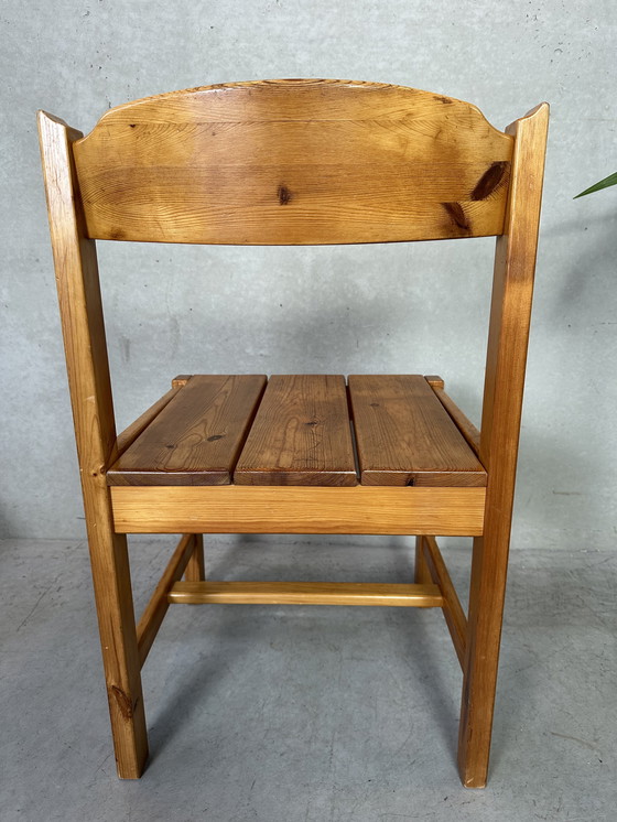 Image 1 of 6x vintage eetkamerstoelen
