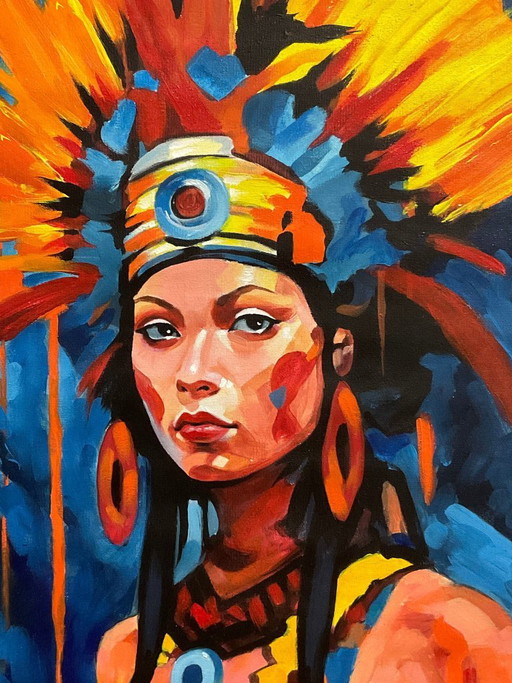 Alberto Ricardo - India - Artist Canvas – schilderijen tekeningen (photo 2 of 15)