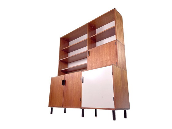 Pastoe Made To Measure Wandmeubel Van Cees Braakman – Boekenkasten, Plastic, Wood, Vintage (photo 5 of 8)